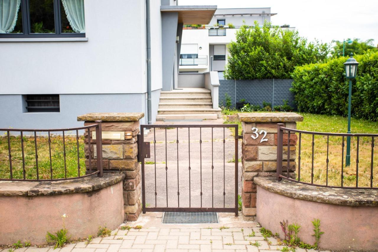 Appart Cosy Prive Avec Parking Gratuit Aux Portes De Strasbourg Hoenheim Exterior foto